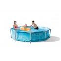 Intex Metal Frame Pool Beachside 10ft x 30"
