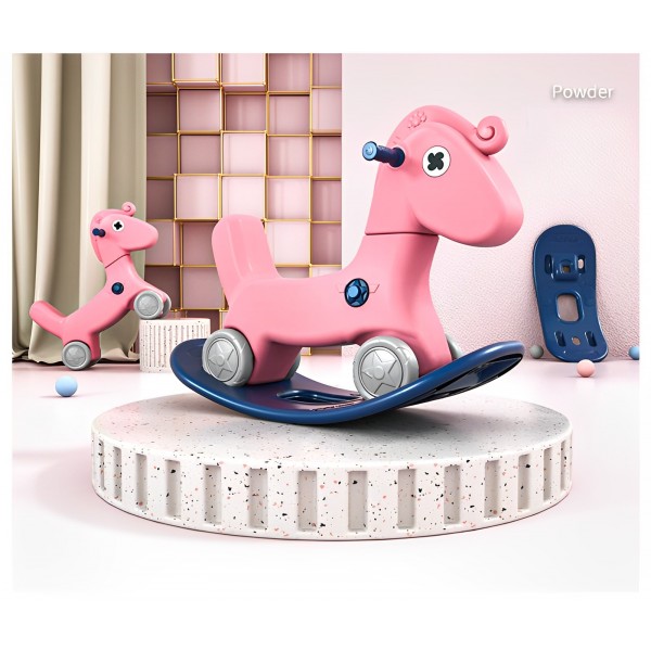 MYTS Rocking Multifunctional Horse for kids Pink