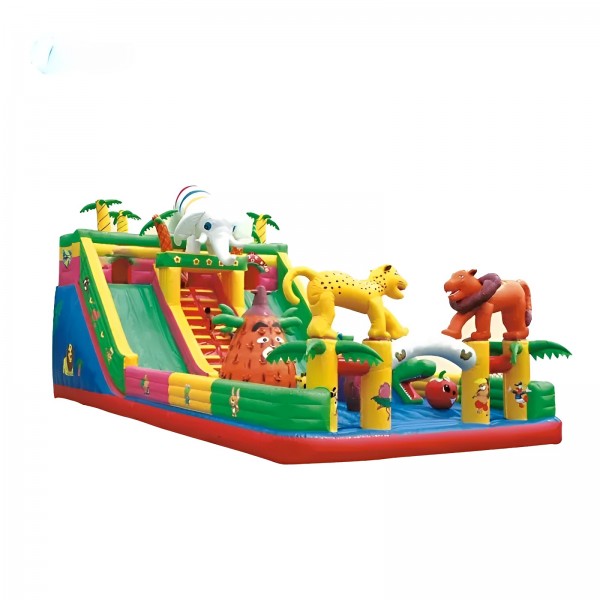 Myts Large Zoo Bounce House for kids 