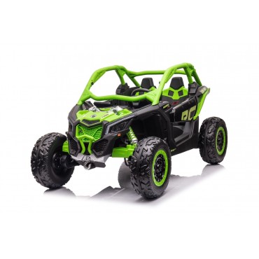 MYTS 24V  Kids Electric ride on car  Can Am RS UTV Buggy green