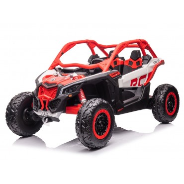 MYTS 24V  Kids Electric ride on car  Can Am RS UTV Buggy red