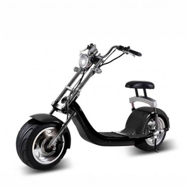 MYTS  King Henry Fat Tire Scooter Black