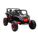 MYTS 12V Midnight Ranger Electric 4x4 SUV with Remote for Kids Black
