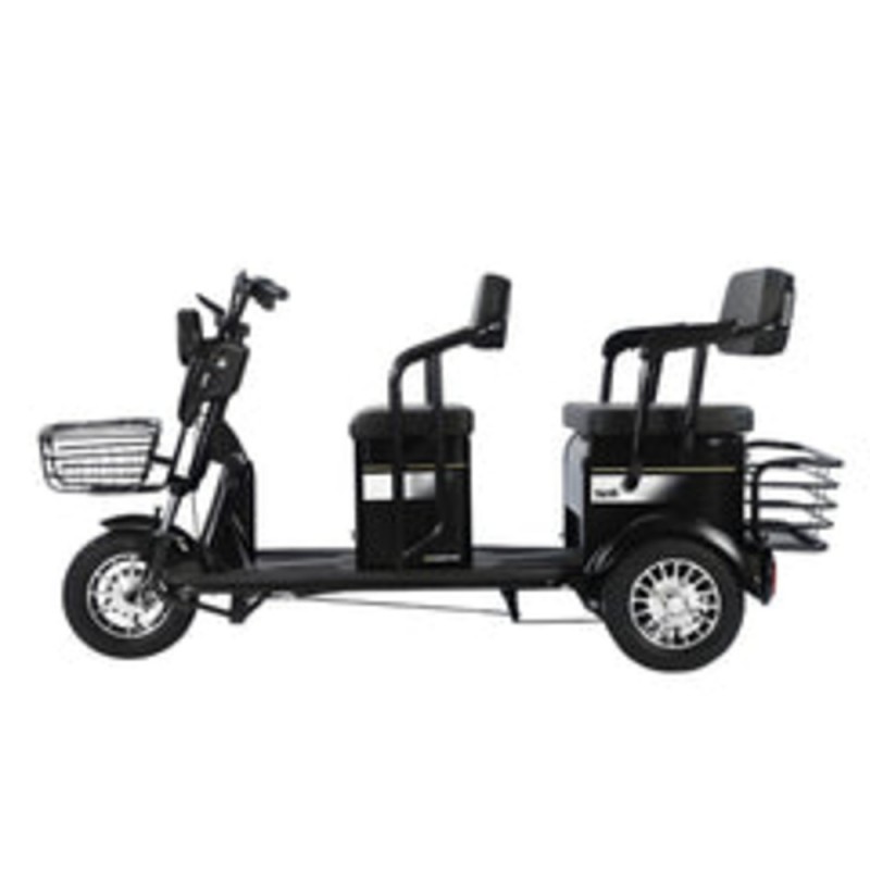 MYTS 3 Wheel Electric Tricycle Black