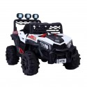 MYTS Big Shadower 12V Electric SUV Ride On for Kids with Remote Control White
