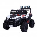 MYTS Big Shadower 12V Electric SUV Ride On for Kids with Remote Control White