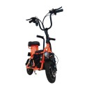 MYTS Electric Bike With Carry Bag Orange