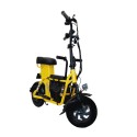 MYTS Electric Bike With Carry Bag Yellow