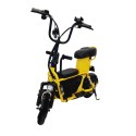 MYTS Electric Bike With Carry Bag Yellow