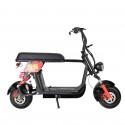 MYTS Fat Tire Harley Electro 48 V Electric Scooter Black