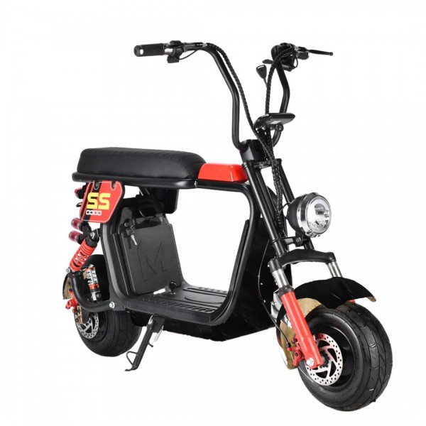 MYTS Fat Tire Harley Electro 48 V Electric Scooter Black