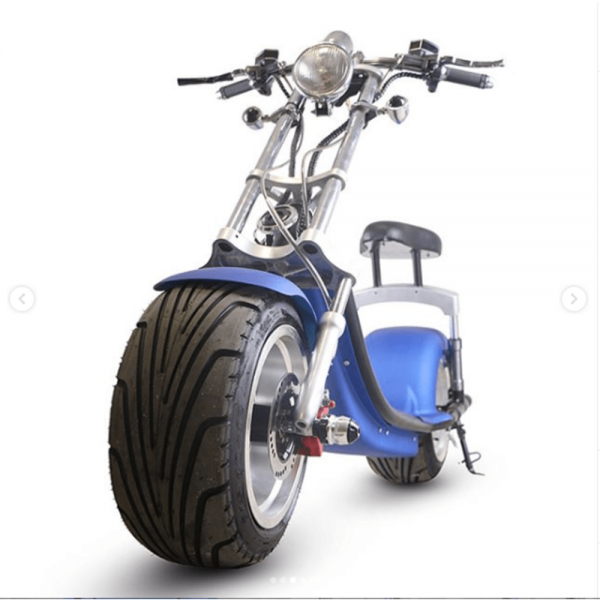 MYTS King Henry Fat Tire Scooter Blue