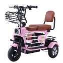MYTS Parent Child Electric Tricycle Scooter Pink