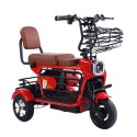 MYTS Parent Child Electric Tricycle Scooter Red