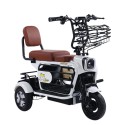 MYTS Parent Child Electric Tricycle Scooter White