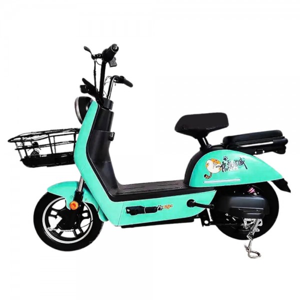 MYTS Pedal Scooter 48V With Led Screen Blue
