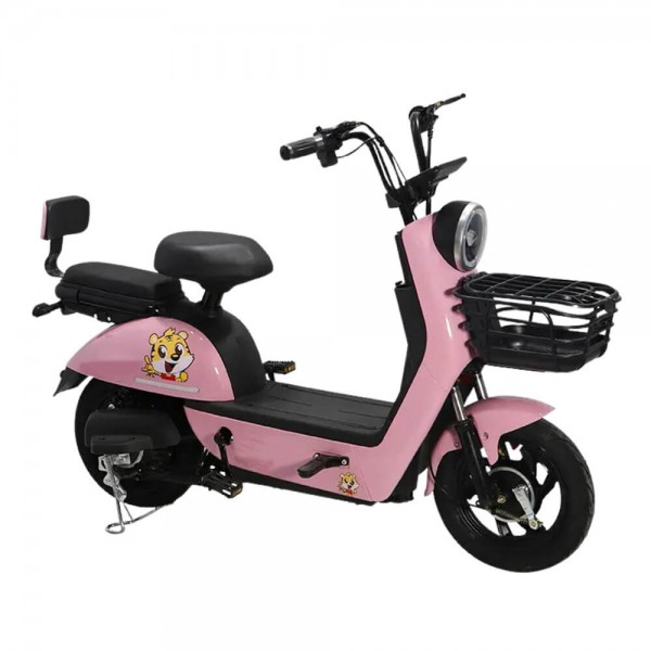MYTS Pedal Scooter 48V With Led Screen Pink