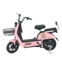 MYTS Pedal Scooter 48V With Led Screen Pink