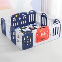 Myts Toddler Adventure Hub Multi Activity Playpen n Playhouse Blue