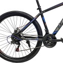 Salzburg Racer Bicycle 27.5 Inch 24 Speed Black Orange