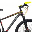 Salzburg Racer Bicycle 27.5 Inch 24 Speed Black Yellow