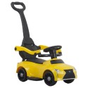 MYTS 3-in-1 Lexus Style Musical Deluxe Mega Push Car - Yellow