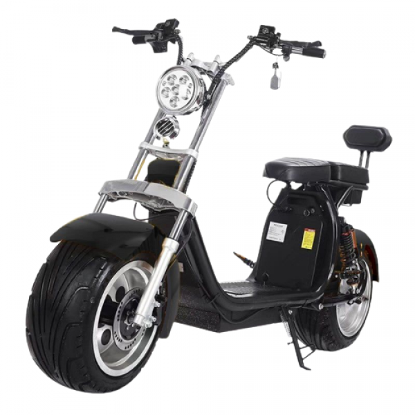 Coco Harley Scooter Electric Trendy 2000 watts 60v Fat Tyre Removeable battery  