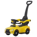 MYTS 3-in-1 Lexus Style Musical Deluxe Mega Push Car - Yellow