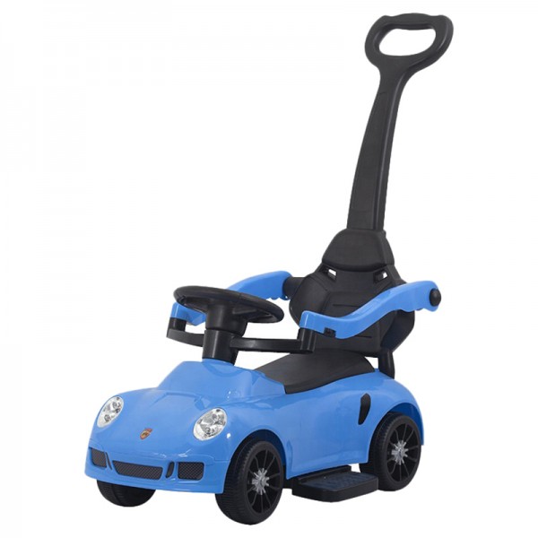 Myts Porsche Style Musical Push Car - Blue