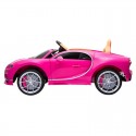 MYTS 12V Licensed Bugatti Chiron Ride On Car - Pink