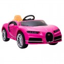 MYTS 12V Licensed Bugatti Chiron Ride On Car - Pink