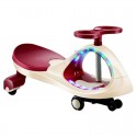 MYTS Wiggle Swing And Twist Car With Lights - Red