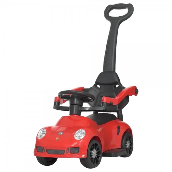 MYTS Porsche Style Musical Push Car - Red