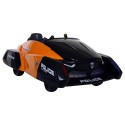 MYTS Led Light 12V Polizia Powered Ride On Car - Orange
