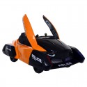 MYTS Led Light 12V Polizia Powered Ride On Car - Orange