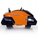 MYTS Led Light 12V Polizia Powered Ride On Car - Orange
