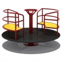 MYTS  Lounge Disc Merry Go Round W/ Steering Wheel - Assorted Color