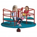 MYTS  Lounge Disc Merry Go Round W/ Steering Wheel - Assorted Color