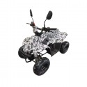 Myts 110cc  ATV Off Road Fuel Quad Bike Black & White Camouflage
