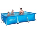 Bestway 102" x 67" x 24"/2.59m x 1.70m x 61cm 2300L Deluxe Splash Jr. Frame Pool
