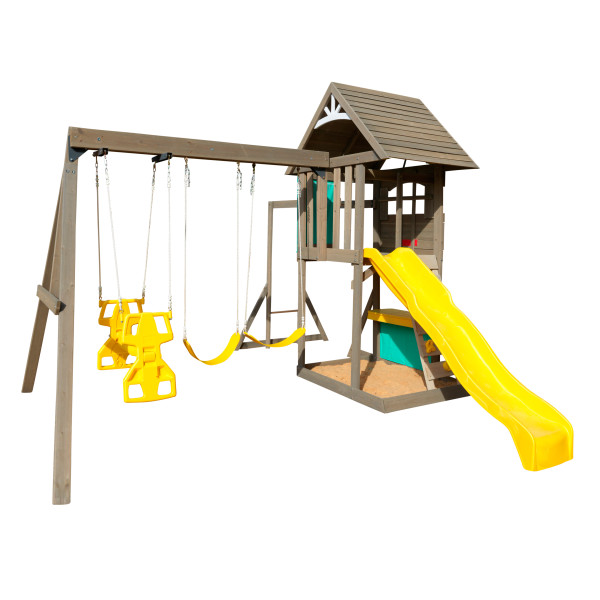 Kidkraft Hampton Wooden Swing Set / Playset