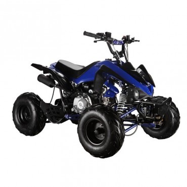 Myts  125cc Quad ATV Bike With Reverse For Kids - Blue