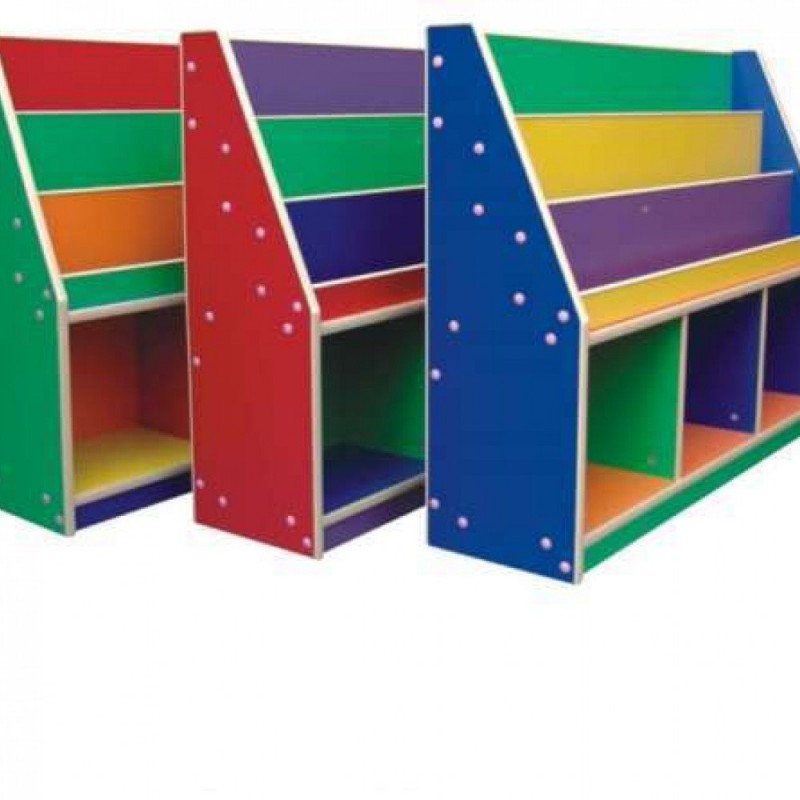 Myts Alister Book Holder with Storage Cubes