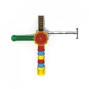 Myts Groovy Tube Slide and Half Moon Swing