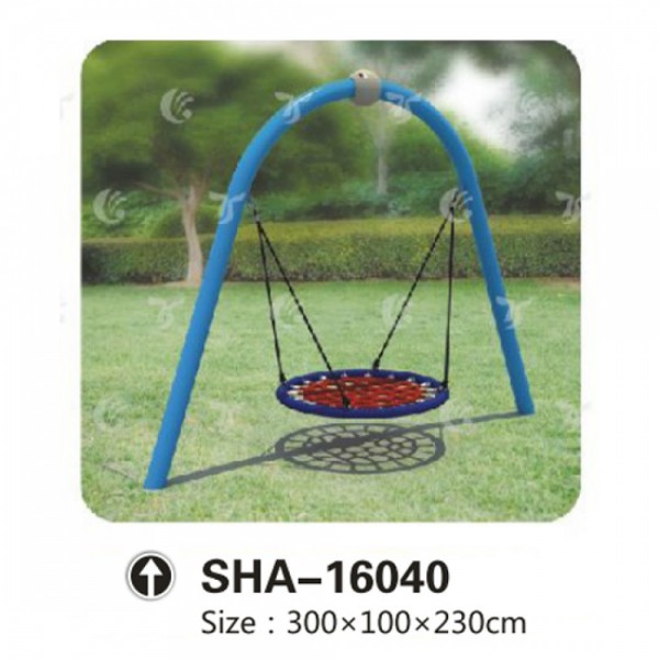 Myts Round Rope Spider Web Swing Set