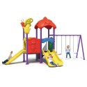 Oak N' Shade Swing And Slide Tower Metal Playset