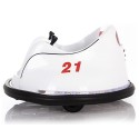 Ride On R C Electric 6V Drift Swingster Baby Car White