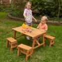 Kidkraft - Outdoor Picnic Table Set - Amber