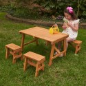 Kidkraft - Outdoor Picnic Table Set - Amber