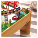 KidKraft - Adventure Town Railway Train Set & Table